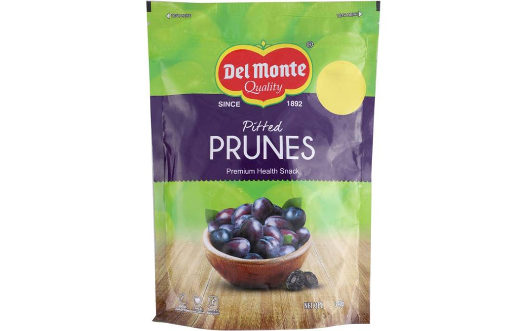 Del Monte Pitted Prunes    Pack  340 grams